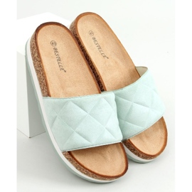 Papuci Bahr Green Cork verde 1