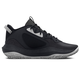 Pantofi de baschet Under Armour Gs Lockdown 6 Jr 3025617 003 negru negru 1