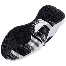 Pantofi de baschet Under Armour Gs Lockdown 6 Jr. 3025617 101 alb alb 3