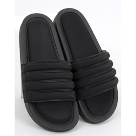 Papuci Minno Black pentru femei negru 5