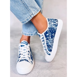 Adidași Evert Blue pentru damă albastru 2