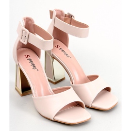 Seastar Sandale cu toc cu curea Ellen Beige bej 2 Seastar Sandale cu toc cu curea Ellen Beige bej 2