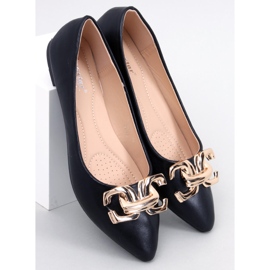 Seastar Balerini eleganti cu catarama de la Simona Black negru 1 Seastar Balerini eleganti cu catarama de la Simona Black negru 1