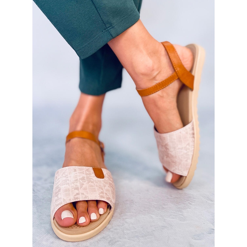 BM Sandale de damă Barnes Champagne roz 1