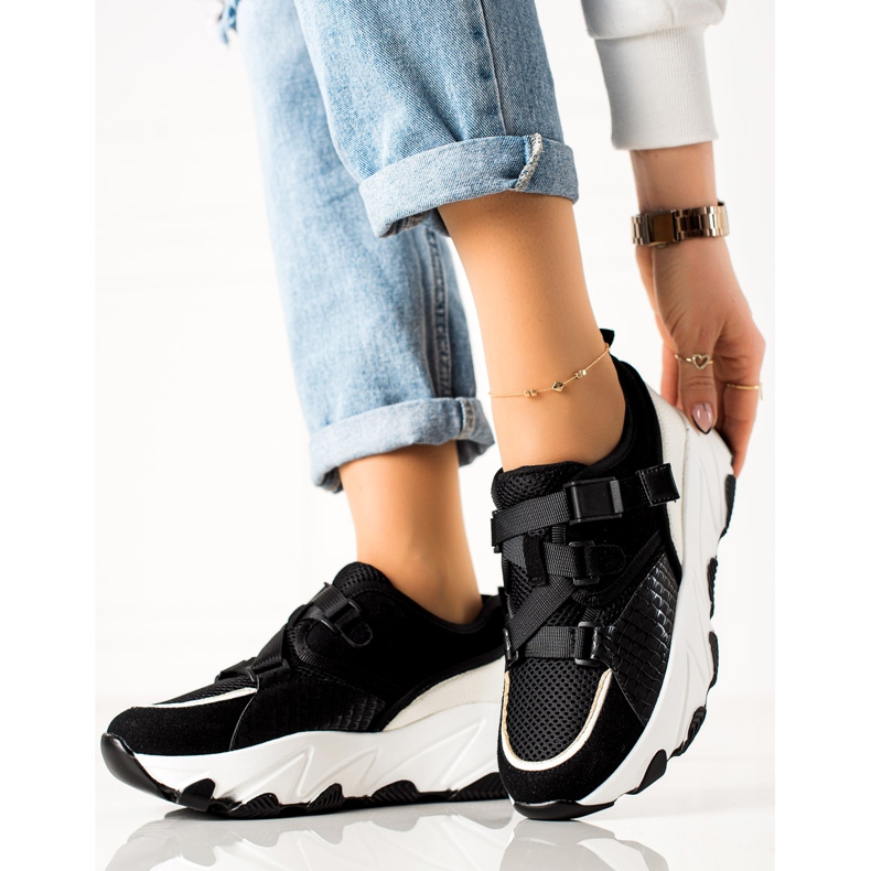 W. Potocki Adidași Cu Cataramă Potocki negru 1