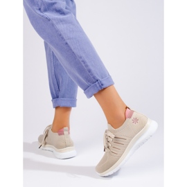 Pantofi sport clasici cu siret T.Sokolski bej 1