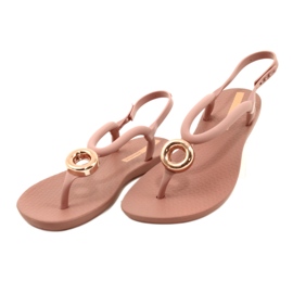 Sandale flip-flop cu decor Ipanema 83415 AG932 roz 3 Sandale flip-flop cu decor Ipanema 83415 AG932 roz 3