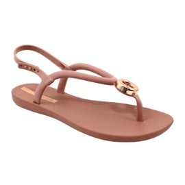 Sandale flip-flop cu decor Ipanema 83415 AG932 roz 1 Sandale flip-flop cu decor Ipanema 83415 AG932 roz 1