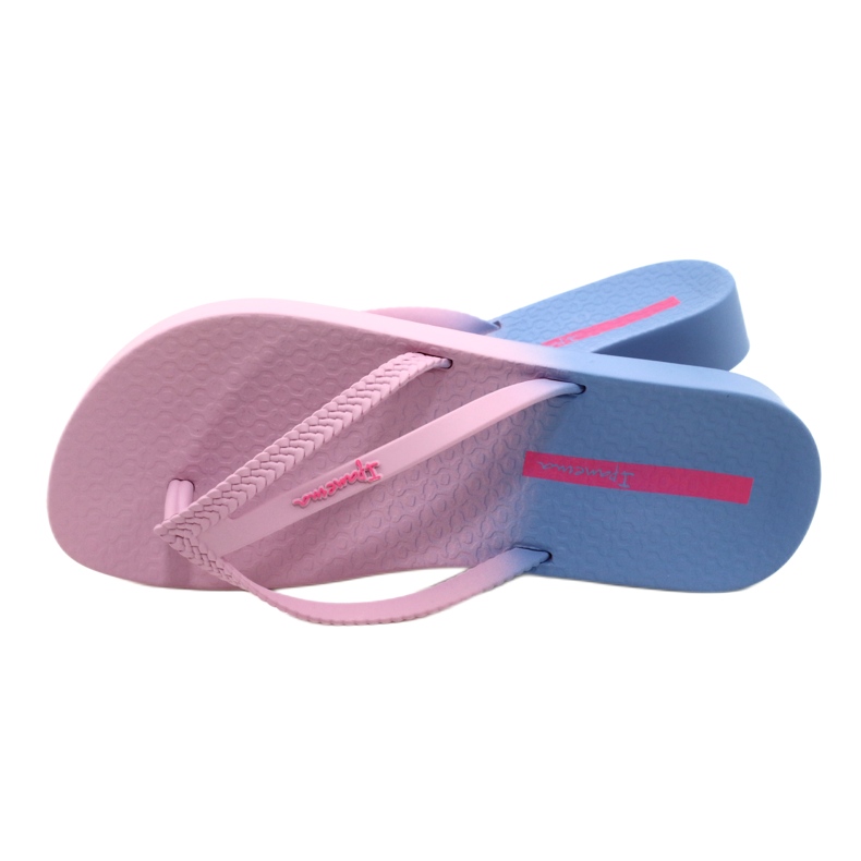 Flip-flops pentru femei Ipanema de agrement 83385 AJ183 Pink-Blue roz 4