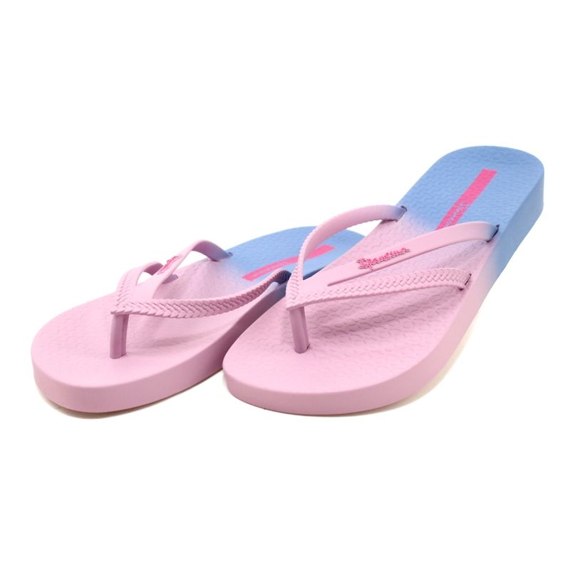 Flip-flops pentru femei Ipanema de agrement 83385 AJ183 Pink-Blue roz 3