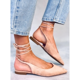 BM Balerini Dentoni Nude Slingback bej 2