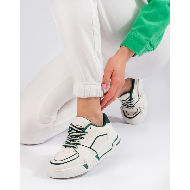 Tenisi albi Shelovet de damă 1