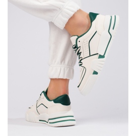 Tenisi albi Shelovet de damă 2