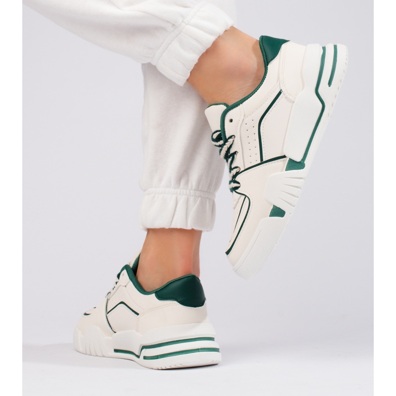 Tenisi albi Shelovet de damă 2