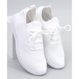 BM Pantofi sport cu șosete Sigart Blanco alb 1