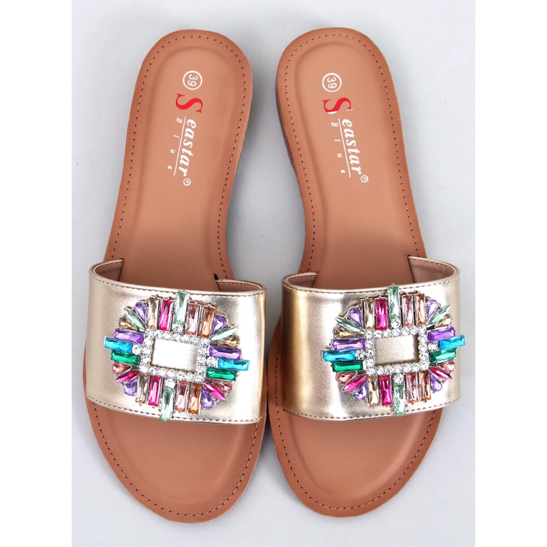 BM Tobogane de piatră colorate Lowell Gold de aur 1