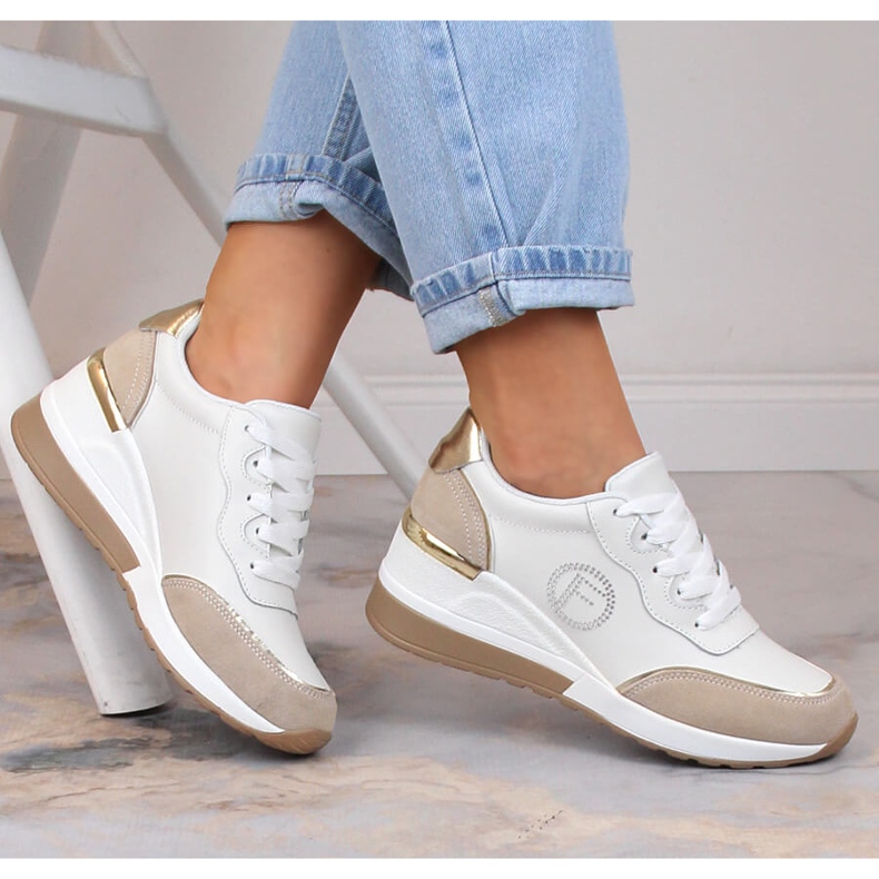 Pantofi sport dama multicolor din piele Filippo DP4660 1