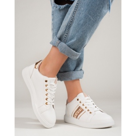 Pantofi sport clasici de dama alb Shelovet 1