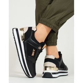 Adidași Shelovet cu platformă înaltă, negri negru 2