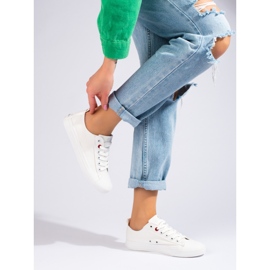 Adidasi albi dama Big Star JJ274001 1