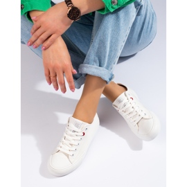 Adidasi albi dama Big Star JJ274001 2