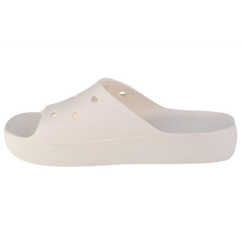Slapi Crocs Classic Platform Slide 208180-100 alb 1