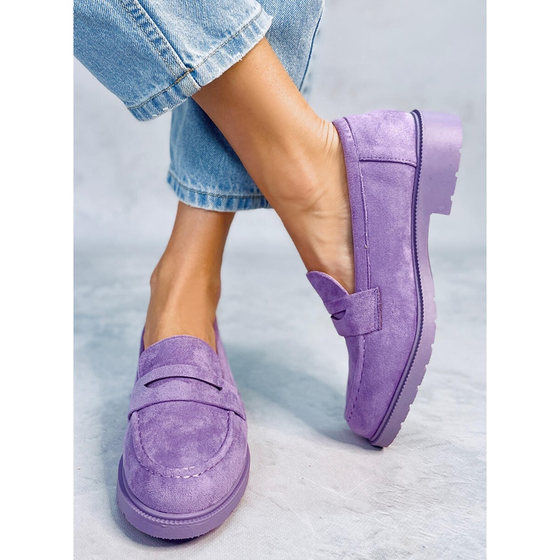BM Mocasini de dama Dawson Purple violet 1