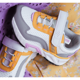 Pantofi Sport Copii Cu Velcro Big Star JJ374257 Alb și Galben multicolor 1 Pantofi Sport Copii Cu Velcro Big Star JJ374257 Alb și Galben multicolor 1