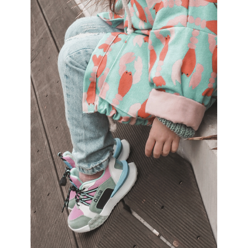 Pantofi sport pentru copii Sistem de spumă cu memorie Big Star LL374219 Roz-Verde 1 Pantofi sport pentru copii Sistem de spumă cu memorie Big Star LL374219 Roz-Verde 1