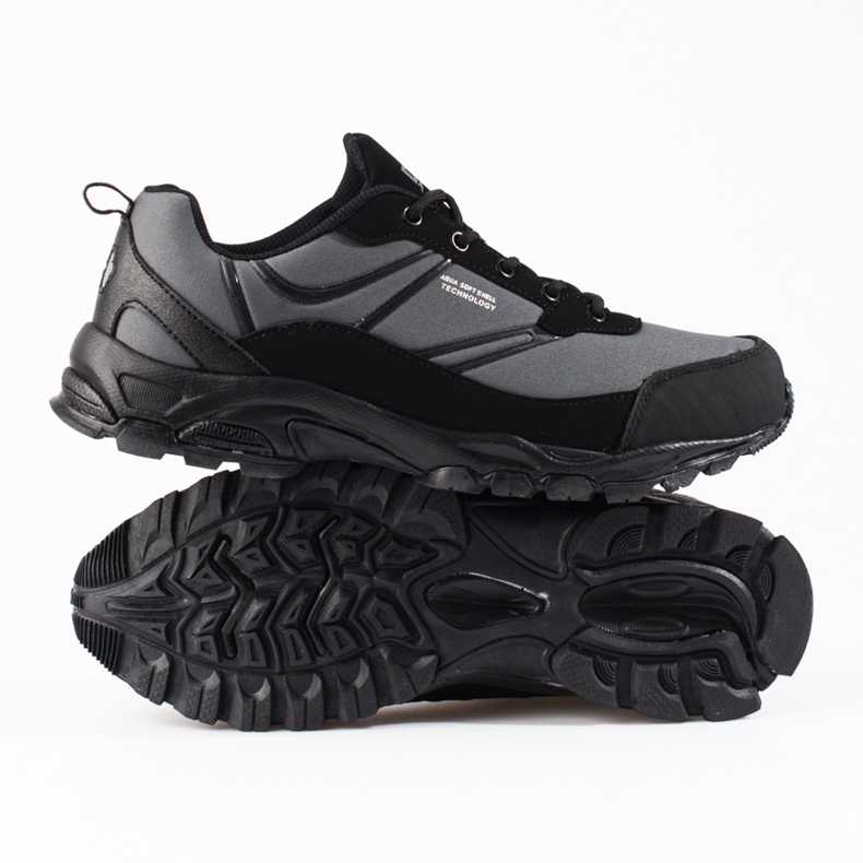 Pantofi sport de trekking DK maro pentru bărbați negru 1 Pantofi sport de trekking DK maro pentru bărbați negru 1