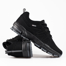 Pantofi sport din material textil DK negri pentru bărbați negru 1 Pantofi sport din material textil DK negri pentru bărbați negru 1