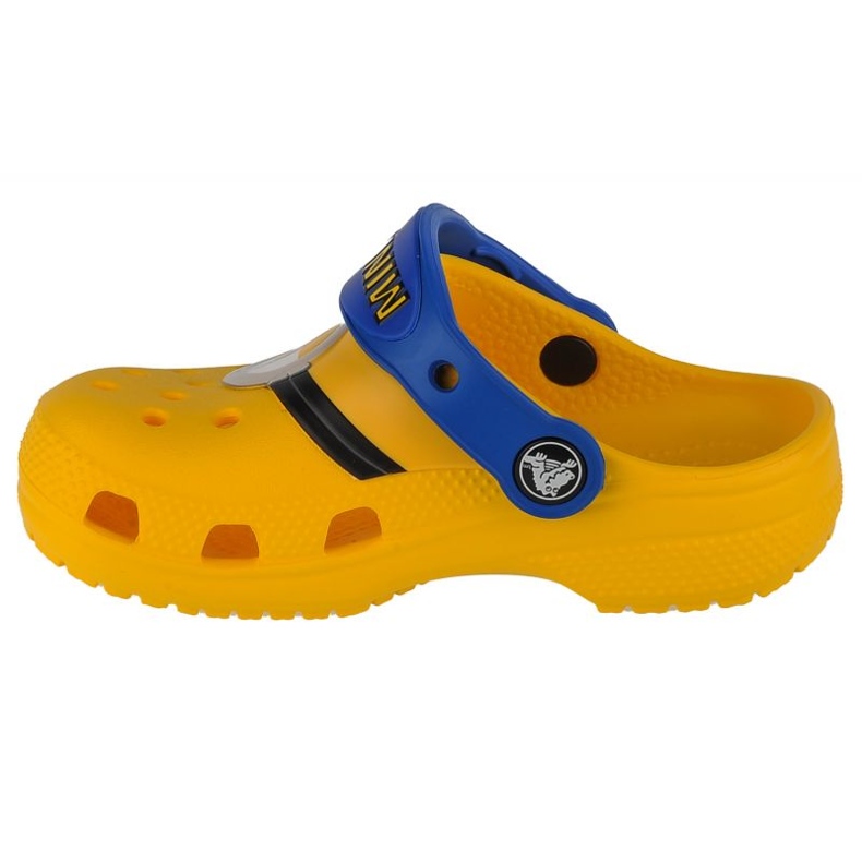 Saboți Crocs Fun Lab Classic I Am Minions Toddler Clog 206810-730 șlapi galben 1