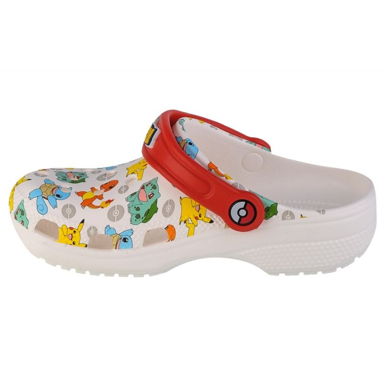 Papuci Crocs Pokemon Classic Kids Clog Jr 207739-94S alb 1