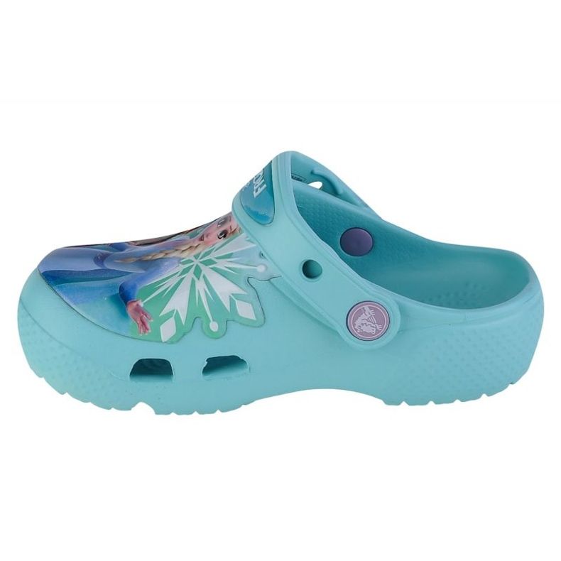 Saboți Crocs Fl Disney Frozen Ii T Clog Jr 206804-4O9 albastru 1