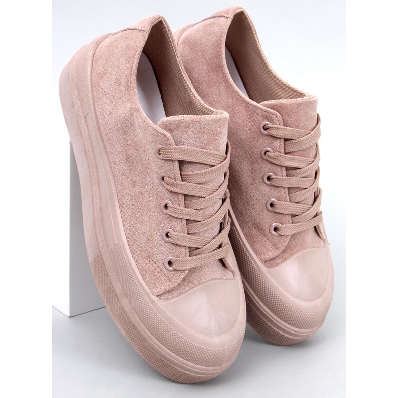 Tenisi Curtis Khaki cu platformă bej 1