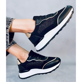 Tenisi dama Breland Black negru 1