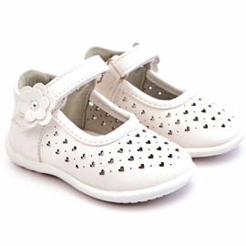 PA1 Balerini ajurati inalti pentru copii cu Velcro White Jianna alb 1 PA1 Balerini ajurati inalti pentru copii cu Velcro White Jianna alb 1