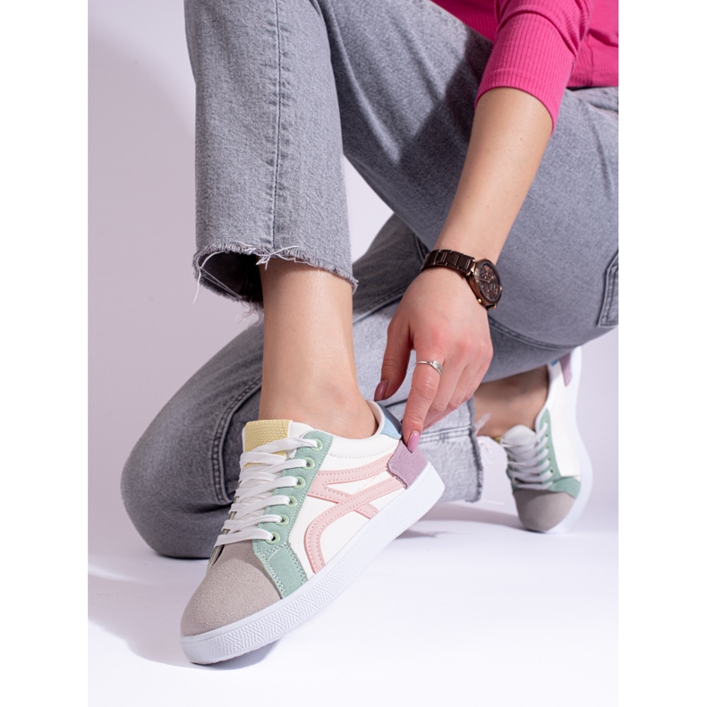 Pantofi sport multicolori Shelovet dama 1