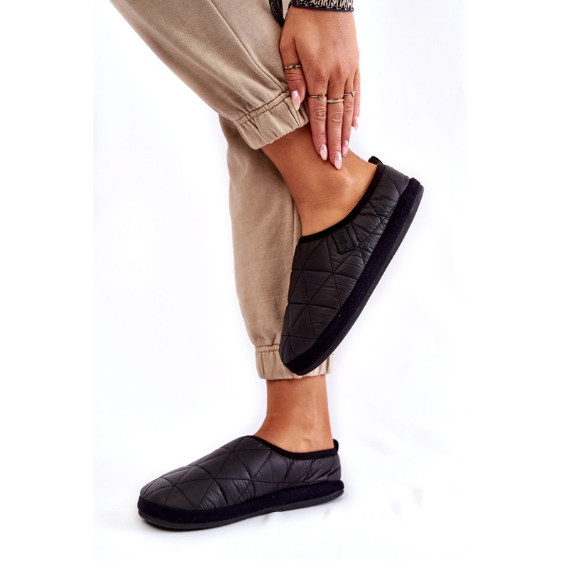 Papuci izolați pentru damă Big Star KK274606 Negru 3