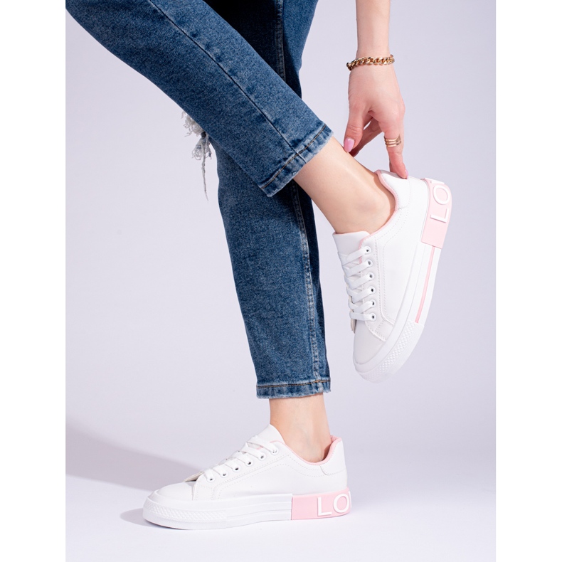 Pantofi sport albi clasici Shelovet 1