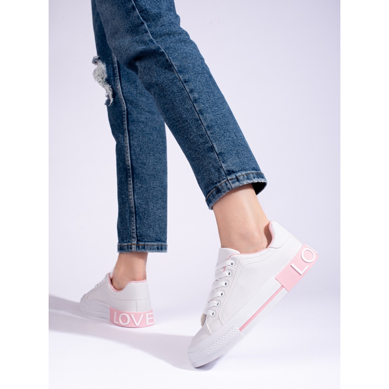 Pantofi sport albi clasici Shelovet 2