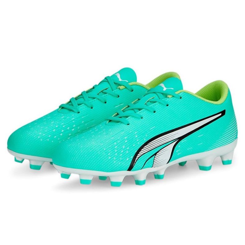 Pantofi de fotbal Puma Ultra Play FG/AG Jr 107233 03 verde verde 1