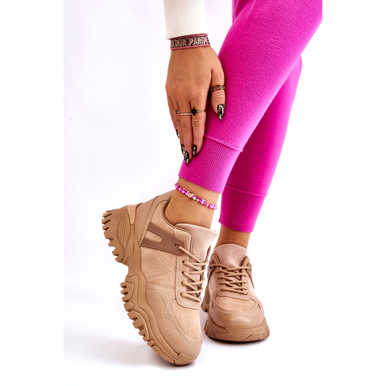 PG1 Pantofi sport la modă Pantofi Bej Frezio 1