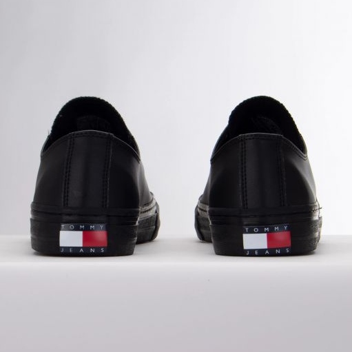 Pantofi Tommy Hilfiger Lace Vulc Ess M EM0EM01047 Bds negru 2