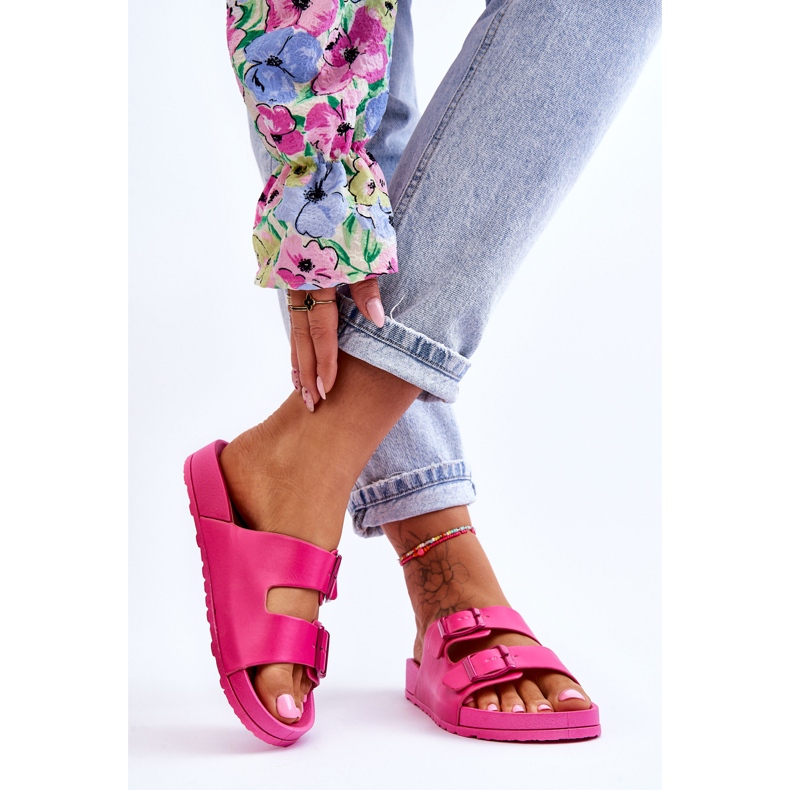 PS1 Papuci de damă cu platformă Fuchsia Vertigo roz 2