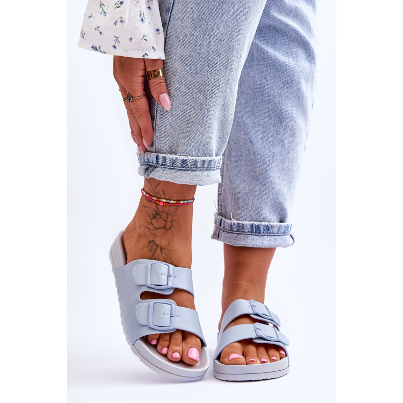 PS1 Papuci cu platformă Vertigo albastră pentru femei albastru 1