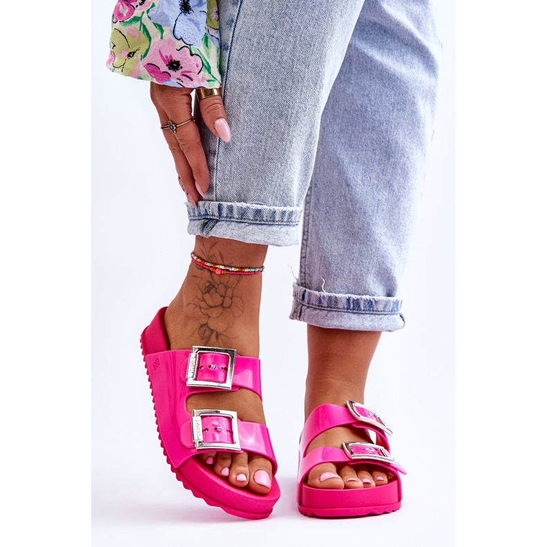 Papuci netezi dama ZAXY HH285160 fucsia roz 1