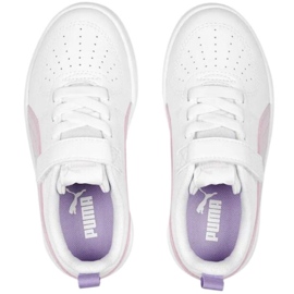 Puma Rickie Ac Ps Jr 385836 15 pantofi alb 1 Puma Rickie Ac Ps Jr 385836 15 pantofi alb 1