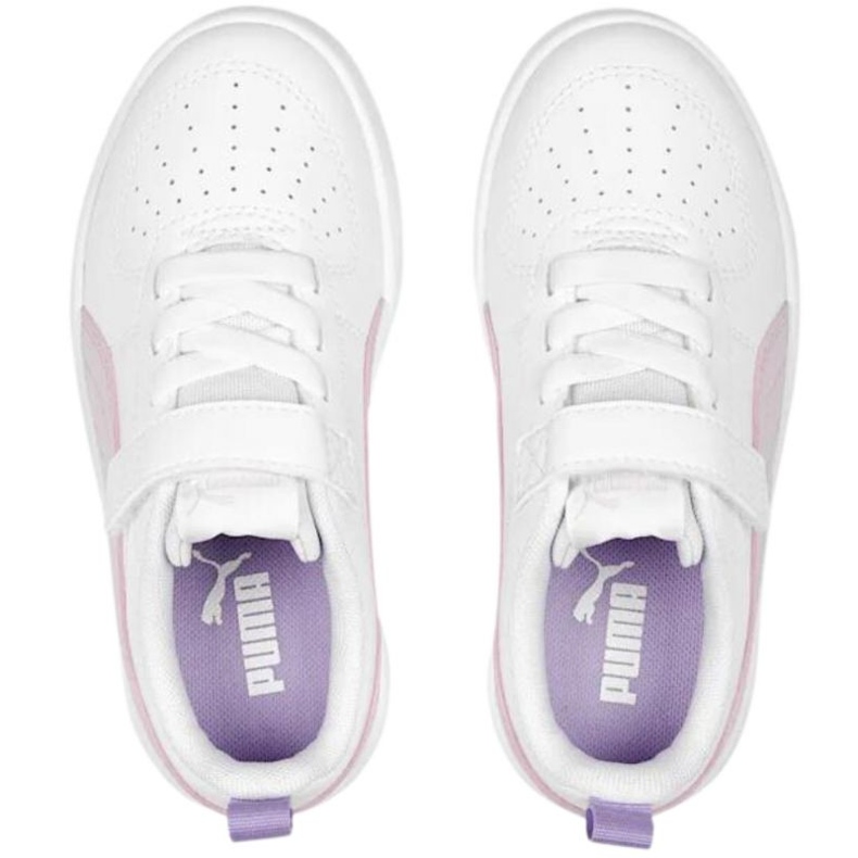Puma Rickie Ac Ps Jr 385836 15 pantofi alb 1 Puma Rickie Ac Ps Jr 385836 15 pantofi alb 1