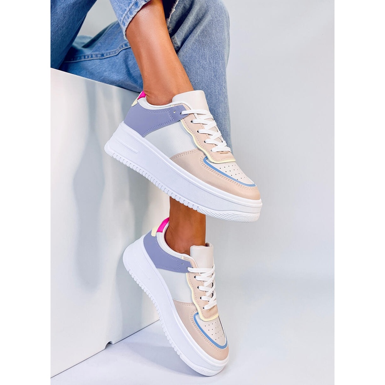 BM Tenisi Colorful Fields Beige multicolor 1